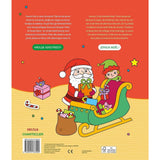 Sfilata di libri di adesivi di Babbo Natale di Delta