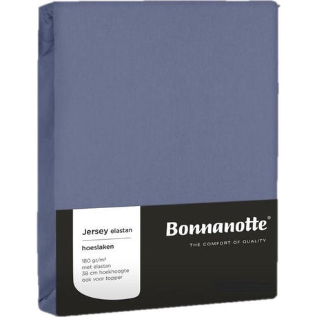 Bonnanotte lenzuolo con angoli jersey elastan denim 90x200 cm