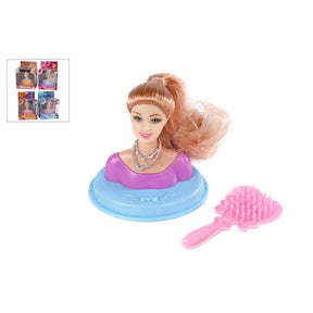 Acconciatura testa 9 cm con accessori