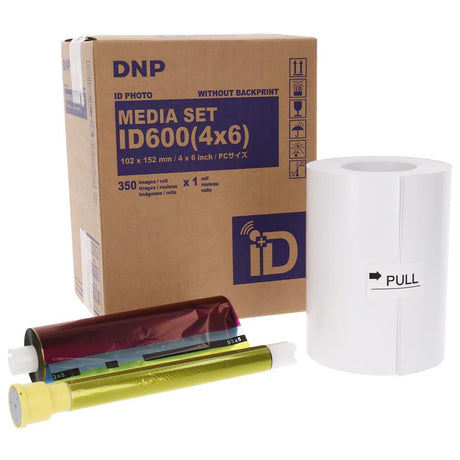 Carta fotografica passaporto DNP 1 rotolo da 350 pz. 10x15 per id600