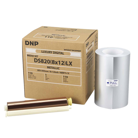 Carta DNP Metallizzata 1 Rotolo � 110 Pz. 20x30 per DS820