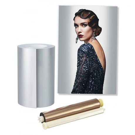 Carta DNP Metallizzata 1 Rotolo � 110 Pz. 20x30 per DS820