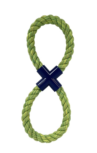 Happy pet filo interdentale divertente a forma di 8 l