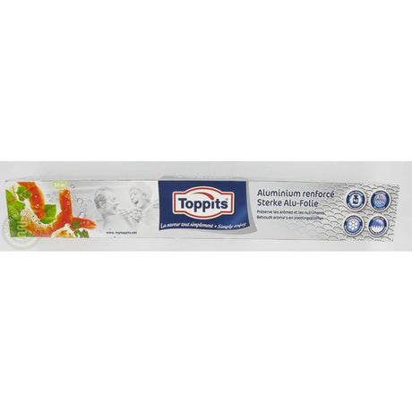 Foglio di alluminio Toppits 29,5 cm x 24 m