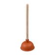 Sbloccatore lavello rosso + maniglia (legno)