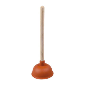 Sbloccatore lavello rosso + maniglia (legno)