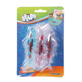 Toi-toys toi giocattoli splash diving fish squalo set a 3