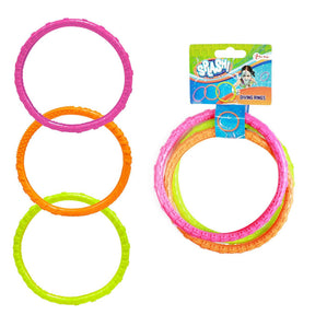 Toi-toys toi giocattoli anelli per immersioni splash set a 3