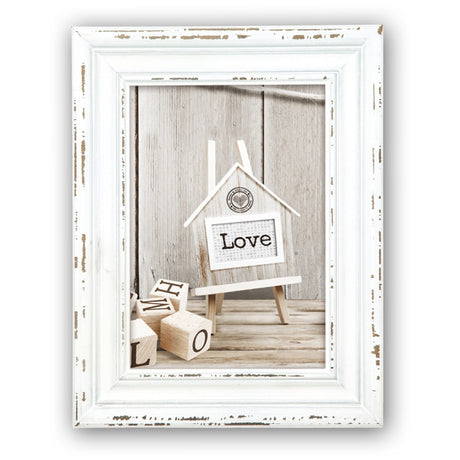 Cornice portafoto in legno Zep sy957w rivoli bianco 13x18cm