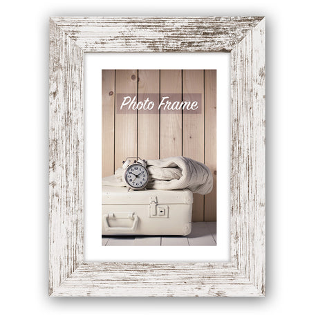 Portafoto Zep v21756 nelson 6 bianco lavaggio 50x70 55x75 cm