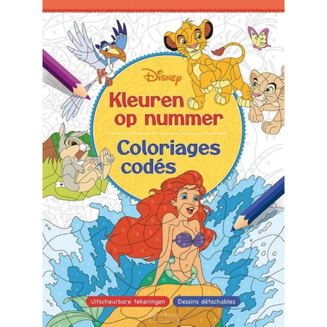 Delta Disney colora per numero Disney - codici coloranti