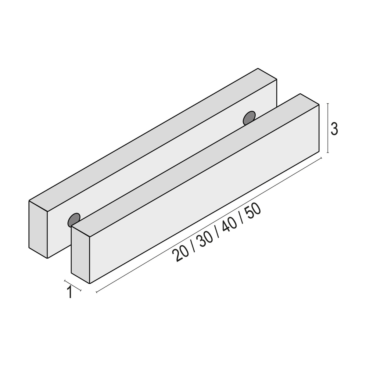 Zep ady40w pronto bianco 40 cm