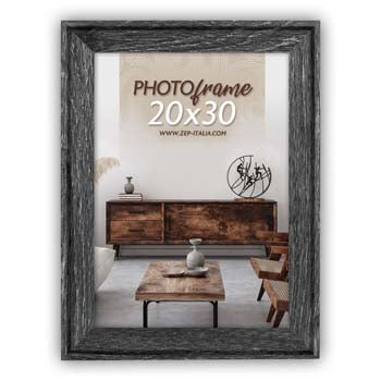 Frame di foto Zep RT246L Torino Black 10x15 cm