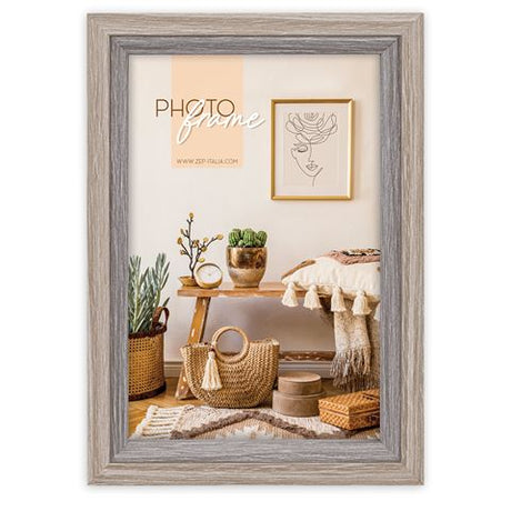 Zep - cornice per foto in legno Zara a in grigio marrone per foto 20x25 cm - vz681a