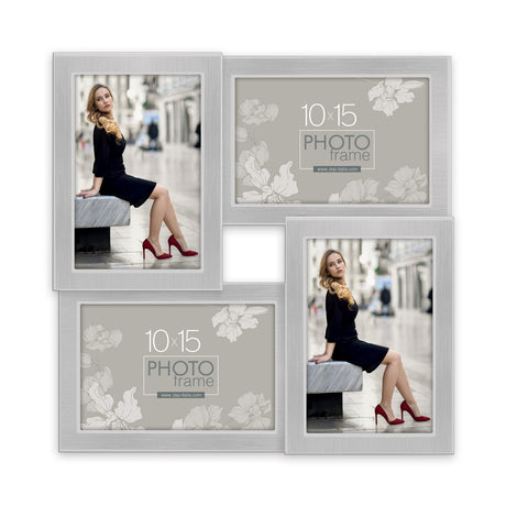 Frame di foto Zep S4044 OLIMPIA SILVER 4Q 4X10X15 CM