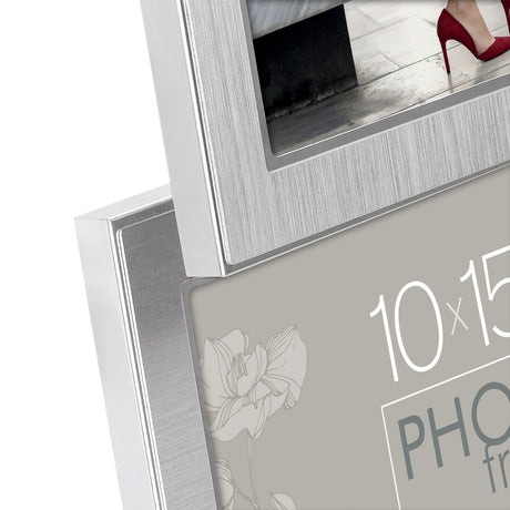 Frame di foto Zep S4044 OLIMPIA SILVER 4Q 4X10X15 CM