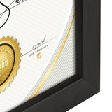 Certificato zep v4721b nero 21x29,7 cm