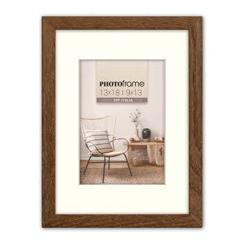 Frame di foto ZEP V4568D Malmo Brown 10x15 15x20 cm