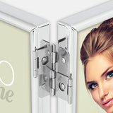 Zep 120ts01-5r cornice argento tripla 3x13x18 cm