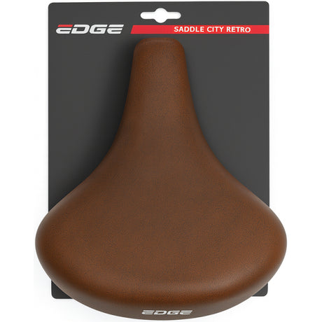 Edge Fietszadel City Retro - Dark Brown (sulla mappa)