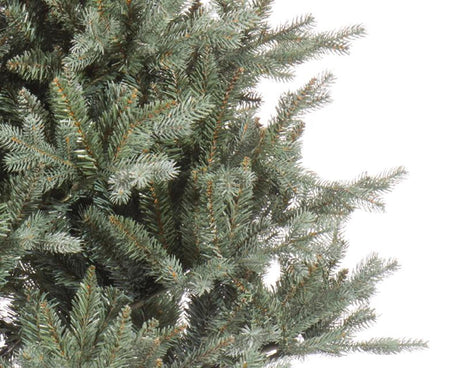 Everlands allison pino albero di Natale artificiale di lusso abete rosso blu alto 150 cm verde con aghi realistici diametro 97 cm