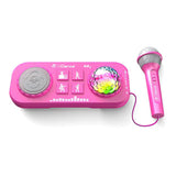 Set mix party Idance rosa con luce, suono e microfono