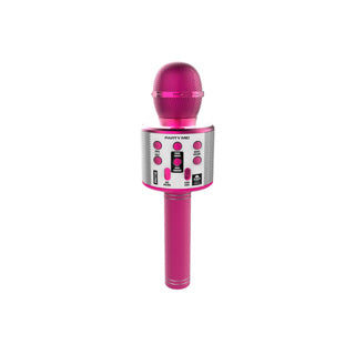 Microfono per feste Bluetooth Idance rosa | 2 pezzi
