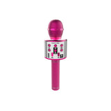 Microfono per feste Bluetooth Idance rosa | 2 pezzi