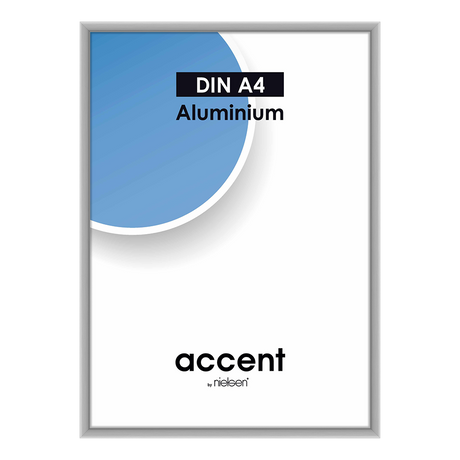Nielsen design cornice portafoto nielsen 52123 accent argento lucido 21x29,7 cm