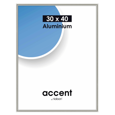 Nielsen design cornice portafoto nielsen 52439 accent bianco lucido 30x40 cm