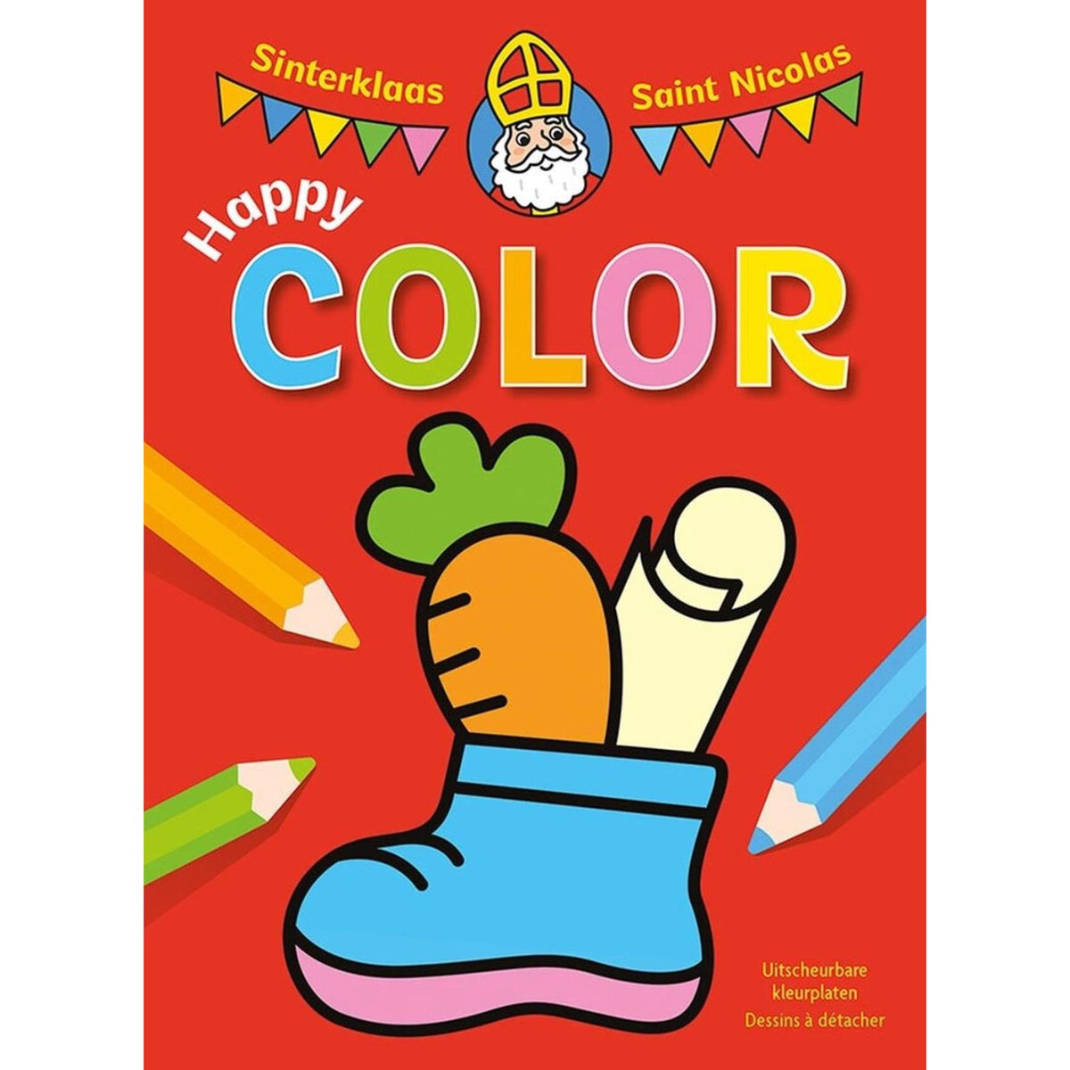Blocco colore felice di Deltas Sinterklaas