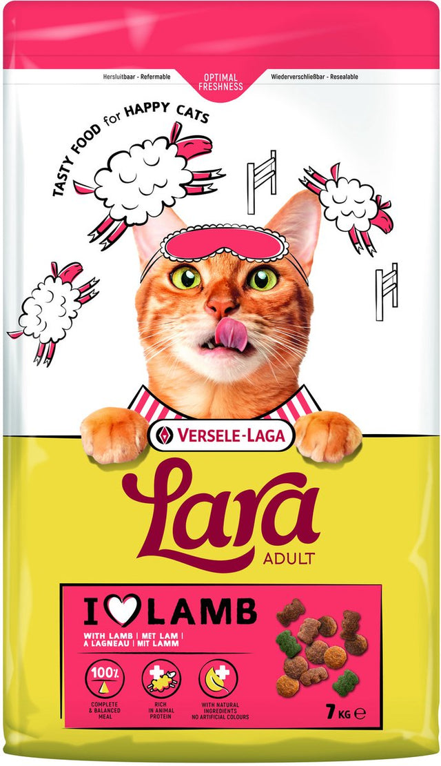 Agnello adulto Lara - cibo per gatti - 7 kg