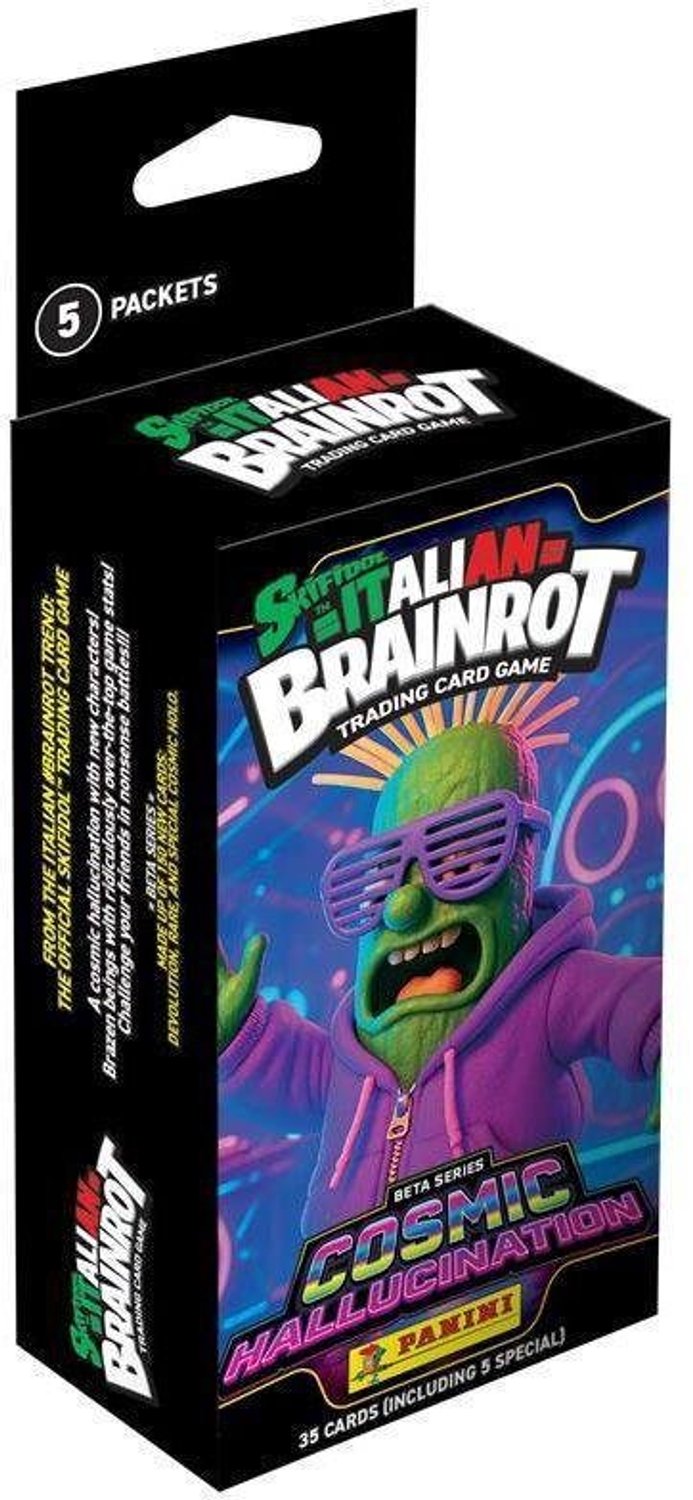 Panini s.p.a panini italiani brainrot 2 blister 35 pezzi