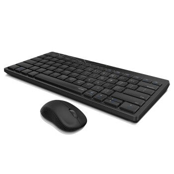 Rapoo set combinato wireless tastiera e mouse multimodale 8000m nero qwerty us