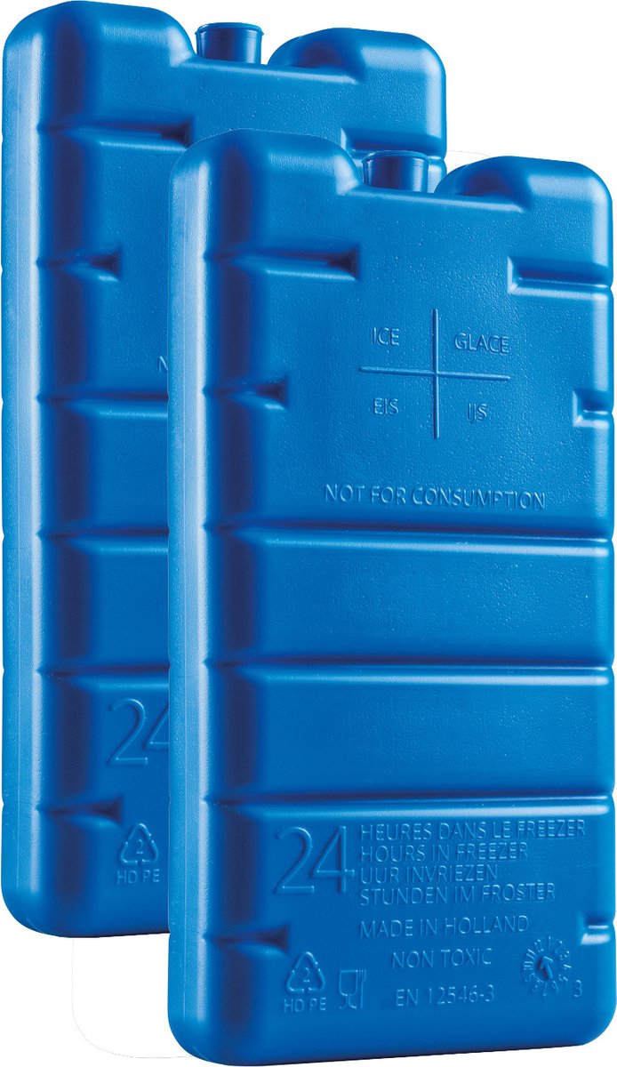 Curver - elementi di raffreddamento blu - 2 pezzi - elemento di raffreddamento per borsa frigo