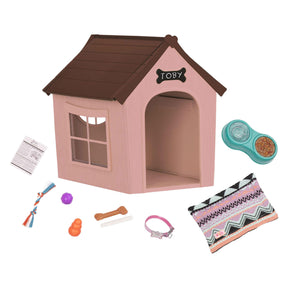 Cuccia per cani con accessori