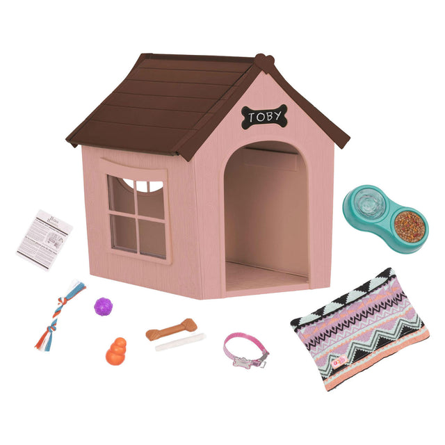 Cuccia per cani con accessori