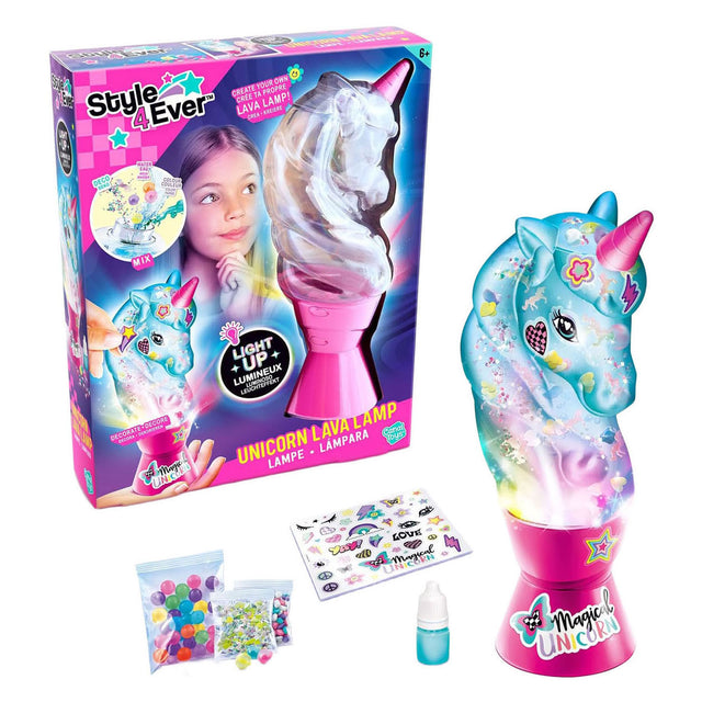 Lampada lava Style 4 ever unicorn