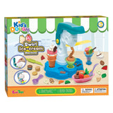 Gelato a girella con pasta per bambini - 4 pz.