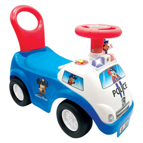 L'auto cavalcabile della polizia di Topolino
