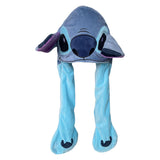Cappello con punto orecchie a fiocco