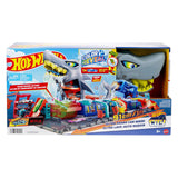 Hot Wheels City Attacco di squalo nell'autolavaggio - con macchinina con sorpresa colorata