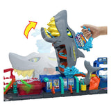 Hot Wheels City Attacco di squalo nell'autolavaggio - con macchinina con sorpresa colorata