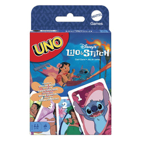 Mattel uno disney gioco di carte lilo e punti