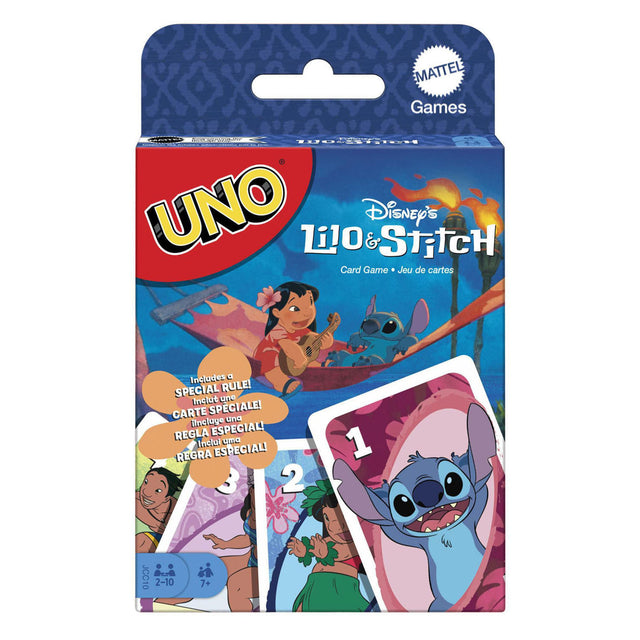 Mattel uno disney gioco di carte lilo e punti