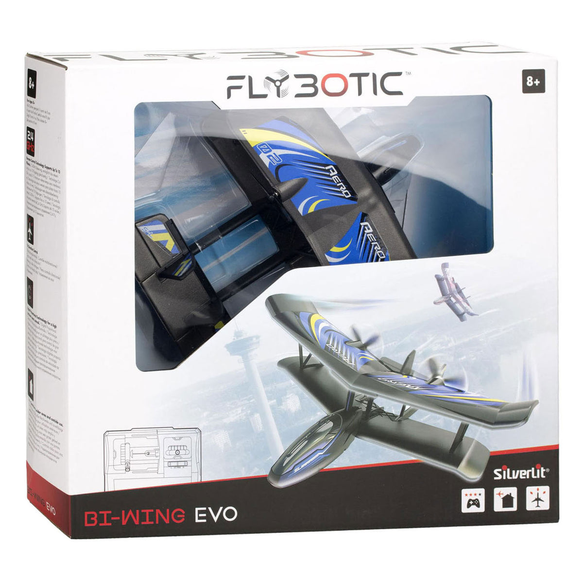 Aereo RC Silverlit B-Wing Evo Blu