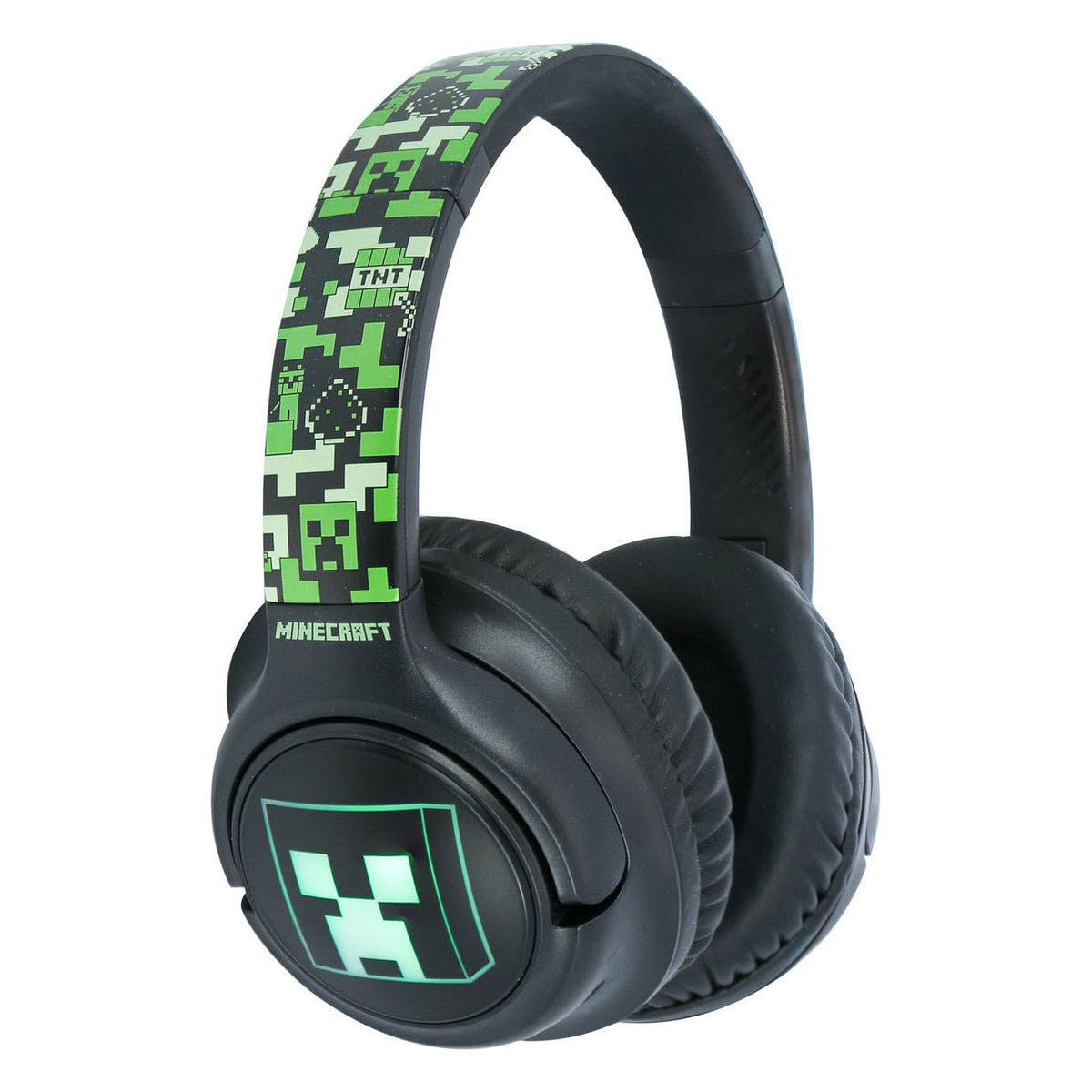 Il led delle cuffie Bluetooth Minecraft si accende