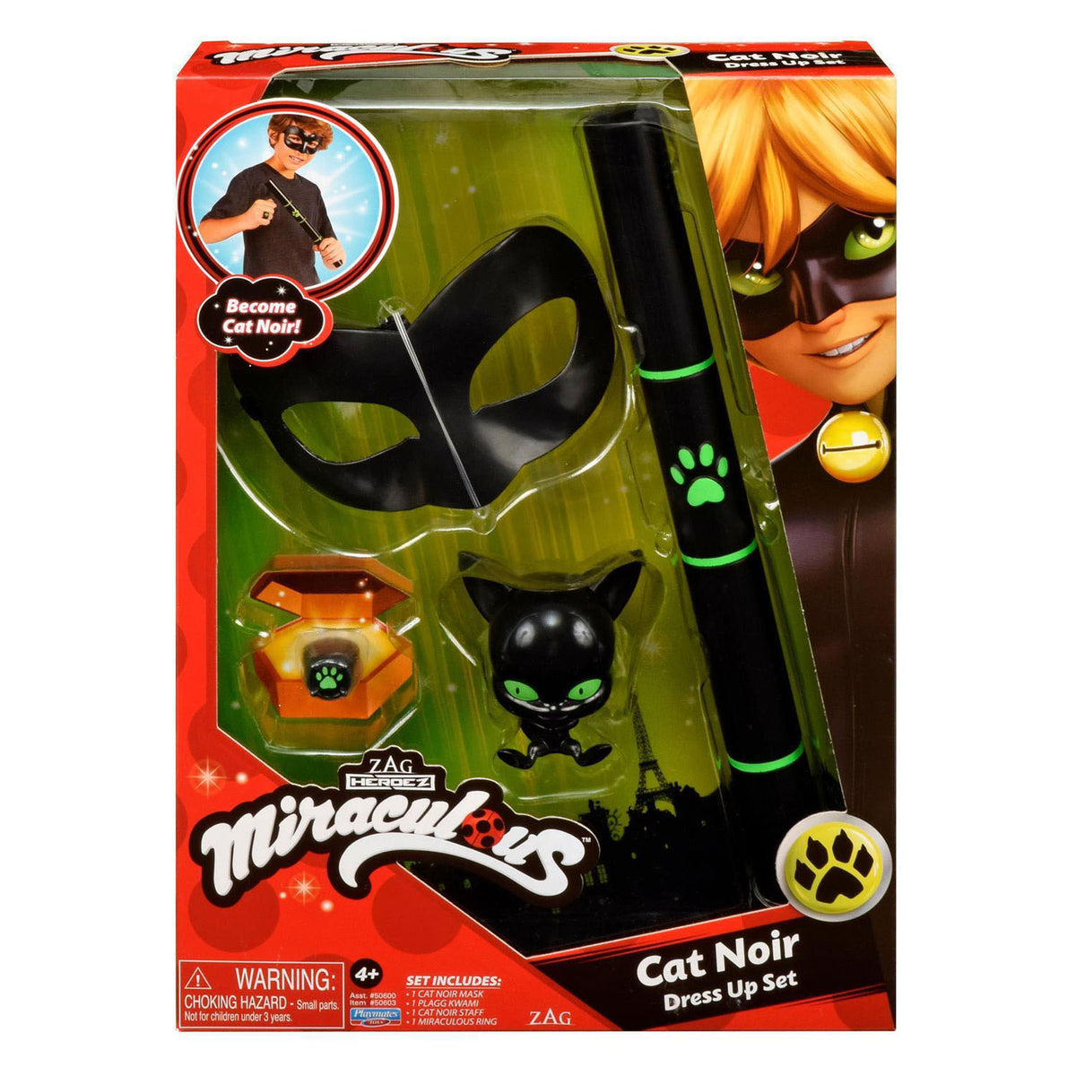 Set costume miracoloso Bandai Cat Noir