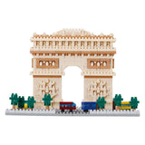 Set da costruzione Bandai nanoblock arc de triomphe deluxe - 1560 pezzi.