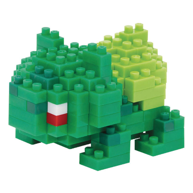 Set da costruzione nanoblocchi Pokémon Bulbasaur - 120 pezzi.